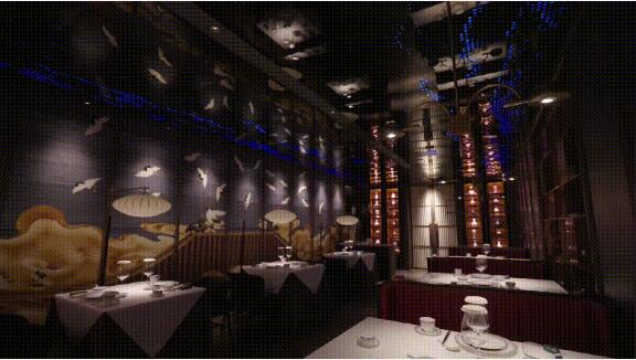 HDL智能照明案例：高端私房菜餐厅，处处皆诗意
